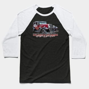 1931 Nash 880 Twin Ignition Straight Eight Sedan Baseball T-Shirt